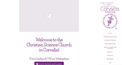 Desktop Screenshot of christiansciencecorvallis.org